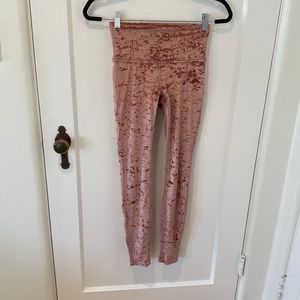 Lululemon Pink Velvet pants